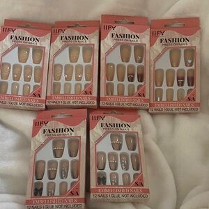 IFFY Fashion Press On Nails BUNDLE - Set of (3) Designs